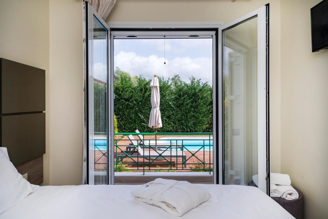 Venus Villa With Private Pool, 2Min To The Beach Finikounta Buitenkant foto